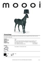 Horse Lamp - 1