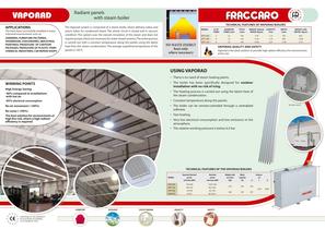 VAPORAD - RADIANT PANELS WITH STEAM BOILER - 2