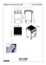 Chrome Electric grills:CME 610 SRKC - 2