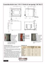 Convection electric ovens:CFE 706 CT - 2