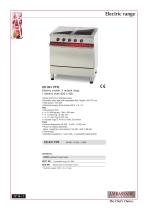 Electric ranges:CE 841 VTR - 1