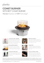 Comet burner