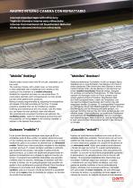 Electric static tunnel oven with refractory belt TL80R-3