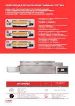 Electric static tunnel oven with refractory belt TL80R-6