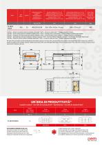 Electric static tunnel oven with refractory belt TL80R-7