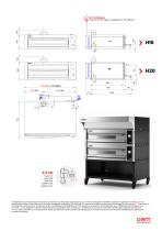 Static electric oven for multiple cooking - VALIDO EVO 640L H30-11