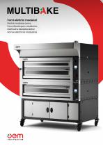 Static electric oven for multiple cooking - VALIDO EVO 640L H30-1