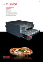 Tunnel pizza oven - Counter top TL45DG - 1