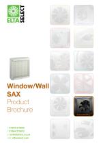 Window Wall Fan SAX - 1