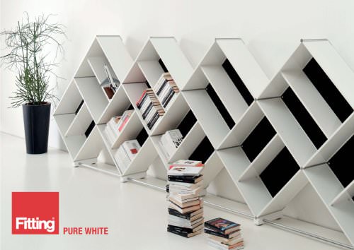 Fitting Pure White 2011 : the bookcase