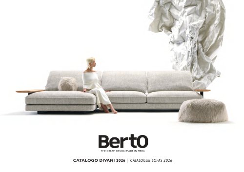 SOFAS COLLECTION 2026 - BertO