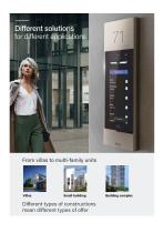 AUDIO & VIDEO DOOR ENTRY SYSTEMS-4