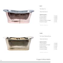 Copper & Brass baths - 6