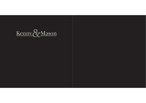 Kenny&Mason Catalogue 2025