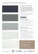 Colours Exterior - Hunter Douglas Architectural - PDF Catalogs ...