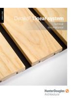 Derako® Solid Wood Linear | Technical Brochure-1