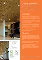 Derako® Veneered Linear-3