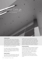 Luxalon® Metal Ceilings Exterior | Technical Brochure-2