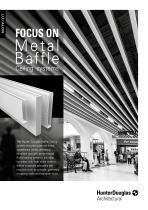 Luxalon® Metal Tavola™ Baffles | Technical Brochure-1
