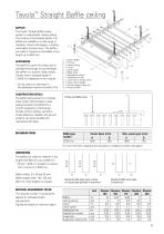 Luxalon® Metal Tavola™ Baffles | Technical Brochure-3