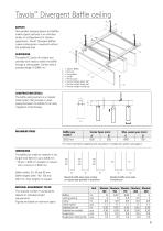 Luxalon® Metal Tavola™ Baffles | Technical Brochure-5