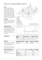 Luxalon® Metal Tavola™ Baffles | Technical Brochure-7