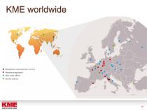 KME's corporate presentation - 10