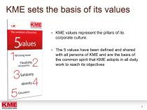 KME's corporate presentation - 5