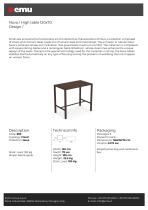 Nova / High table 120x70-1