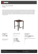 Nova / High table 80x80-1
