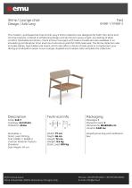 Shine / Lounge chair EN581-1/EN581-2-1