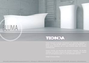 BLUMA bathtub and basin in Pietraluce® - 1