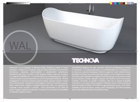 WAL bathtub and countertop basin in Pietraluce®-4