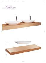 Washbasin CONCA OVALE - 1