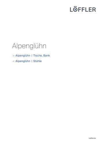 Alpengl&uuml;hn "Ovaler Ausschnitt"