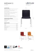 Mesami bar stool XL-2