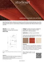 EMBOSSED LEATHER COLLECTIONS