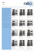 RCM and RNC Wireless module button legend options - 1