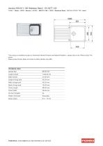 Ascona ASX 611-100 Stainless Steel | 101.0277.130 - 1