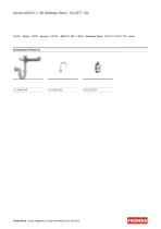 Ascona ASX 611-100 Stainless Steel | 101.0277.130 - 2