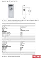 BOX BXX 110 16 | 127.0371.512 - 1