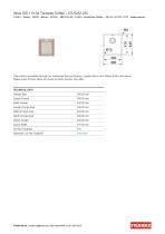 Sirius SID 110-34 Tectonite Coffee | 125.0252.230 - 1