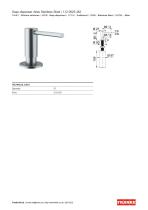 Soap dispenser Atlas Stainless Steel | 112.0625.483 - 1