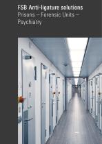 FSB Anti-ligature solutions Prisons – Forensic Units – Psychiatry - 1