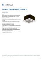 SYSPLIT CASSETTE 09 EVO HP Q