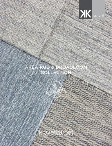 AREA RUG & BROADLOOM COLLECTION