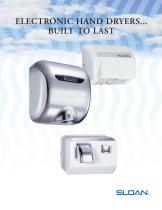 ELECTRONIC HAND DRYERS... BUILT TO LAST - 1