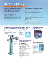 ROYAL flushometer - 2