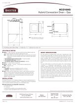 HCO100G - Hybrid Convection Oven ? Gas - 2