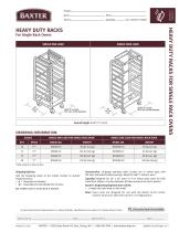 HEAVY DUTY RACKS For Single Rack Ovens - 1